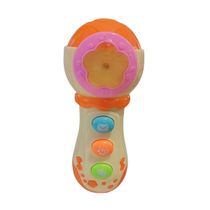 Microfone Infantil Musical Interativo Rosa - Unitoys