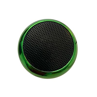 Mini Caixa Som Metalizada Bluetooth BT AL2022 Verde - Altomex