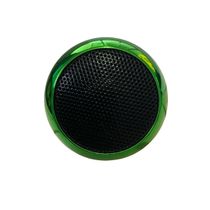 Mini Caixa Som Metalizada Bluetooth BT AL2022 Verde - Altomex