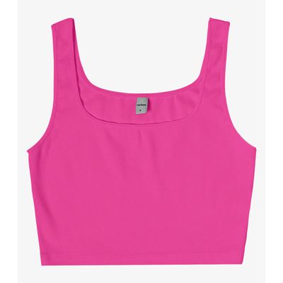Top Básico Feminino em Ribana Rovitex Rosa G / Rosa