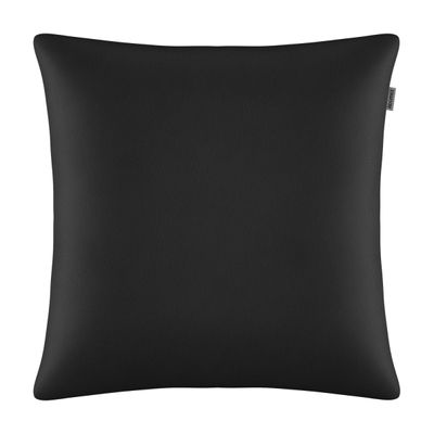 Capa De Almofada Couro Eco Adomes Preto UN / Preto