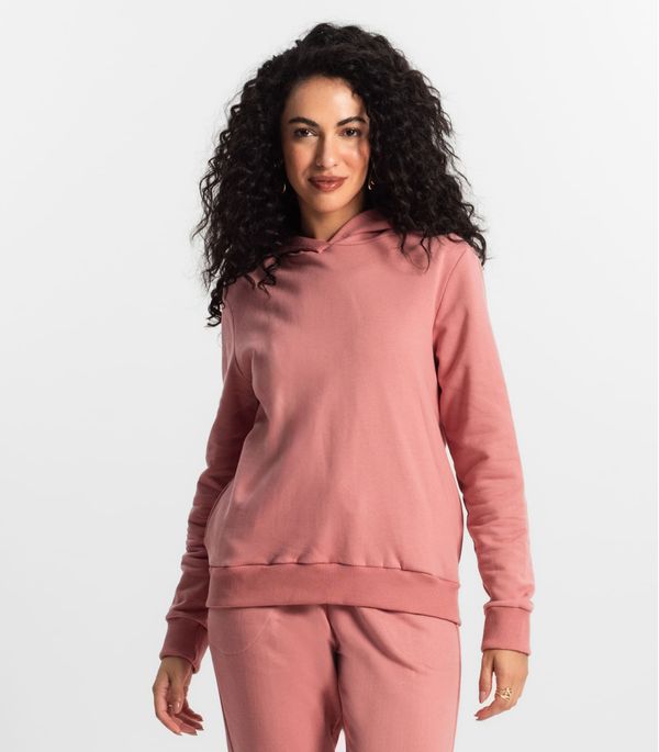 Moletom com Capuz Feminino Rovitex Rosa M / Rosa