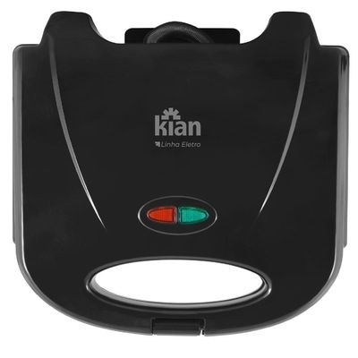Sanduicheira Grill 750 Watts Preto Kian 220V