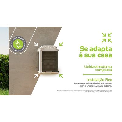 Ar-Condicionado Split Consul Triple Inverter 12000 BTUS CBR12CB Branco / 220V