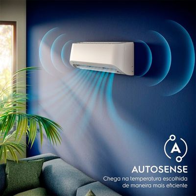 Ar-Condicionado Electrolux Inverter 18.000 BTUs Color Adapt Quente/Frio  JI18R Branco / 220V