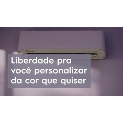 Ar-Condicionado Electrolux Inverter 9.000 BTUs Color Adapt Quente/Frio JI09R Branco / 220V