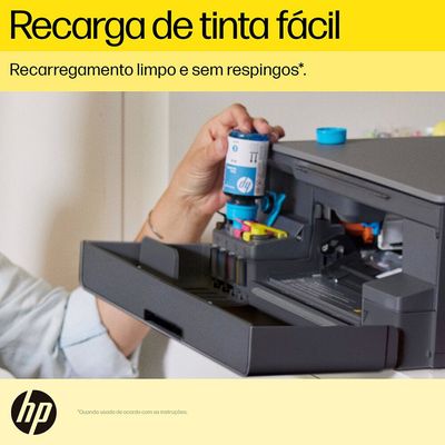 Impressora Multifuncional HP Smart Tank 584 Cinza / Bivolt