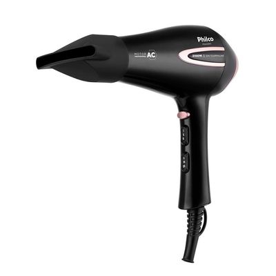 Secador De Cabelos Philco PSA3250 Íons Tourmaline 2100w Preto / 110V