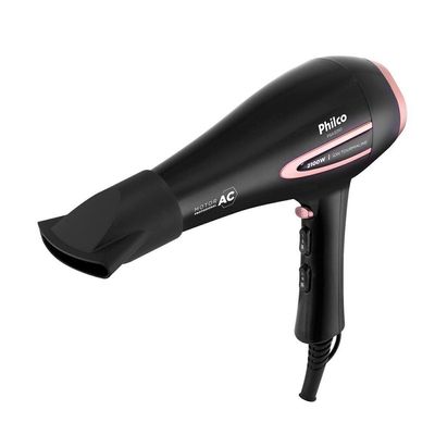 Secador De Cabelos Philco PSA3250 Íons Tourmaline 2100w Preto / 110V