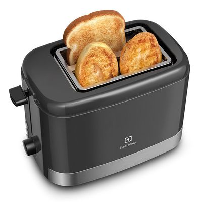Torradeira Efficient 8 Níveis de Tostagem Função Descongelar ETS10 Electrolux Preto / 220V