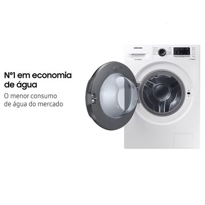Lava e Seca Samsung Ecobubble 11 Kg Smart Check WD11A Branco / 110V