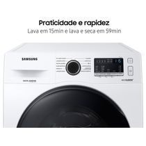 Lava e Seca Samsung Ecobubble 11 Kg Smart Check WD11A