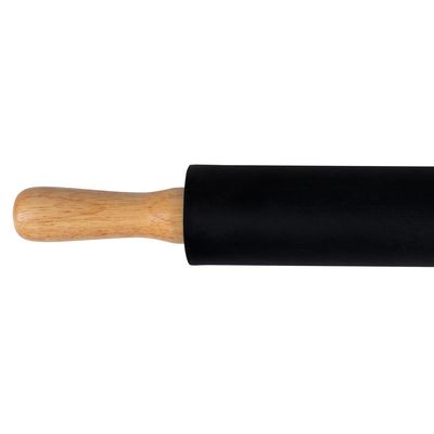 Rolo Silicone e Bamboo Preto