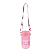 Garrafa Térmica Kids Alça Rosa 500ml