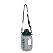 Garrafa Fitness Alça Preta 1,8 Litros Garrafa Fitness Alça Preta 1,8l