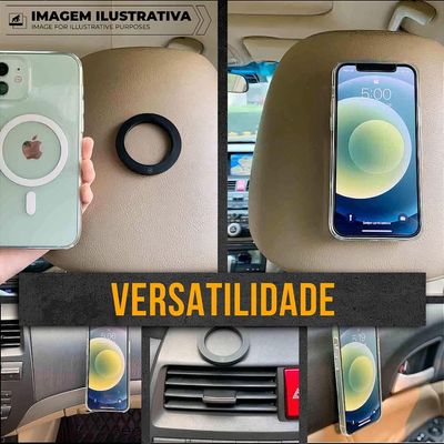 Anel de Parede Magnético MagSafe - Compatível com capas Magsafe - Victus - Gshield