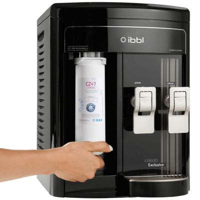 Purificador de Água IBBL FR600 Exclusive com Compressor Preto 110V