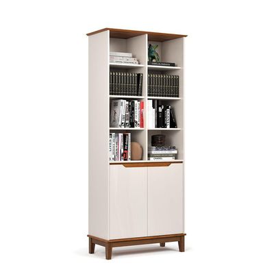 Livreiro Ej Off White Com Freijo