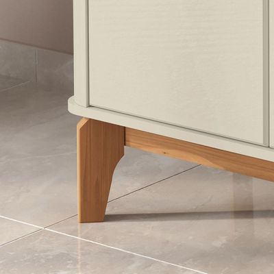 Buffet Aparador Flip 0.9 4 Portas Off White