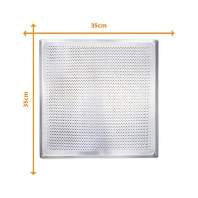 Kit - Mesa Apoio Mes-004 Bancada Capacidade 8 Níveis + 8 Assadeiras 35x35 - Progás