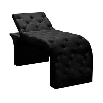 Maca Estofada Estética Cílios Regulável Spa Veludo Anitta Cor:preto