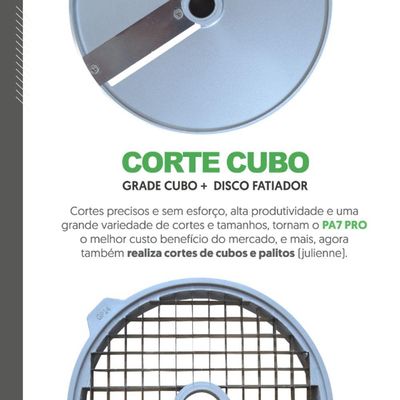 Processador De Alimentos 7 Discos 203Mm 127/220V Pa7Pro Siemsen 702609