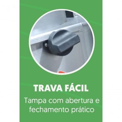 Processador De Alimentos 7 Discos 203Mm 127/220V Pa7Pro Siemsen 702609