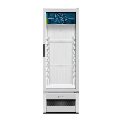Visa Cooler Refrigerador Expositor Multiuso Porta Vidro 235l Vb25r Metalfrio 127v 127v