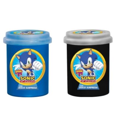 2X SLIME GELELÉ SONIC COM DISCO SURPRESA - 152G - SORTIDO