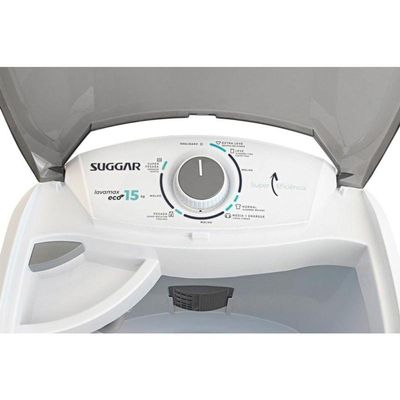 Tanquinho Suggar Lavamax Eco 15kg Branca 220V