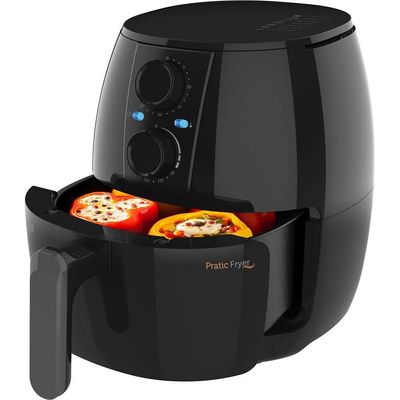 Fritadeira Sem Óleo Cadence Pratic Fryer 1250W 3L 127V Preta