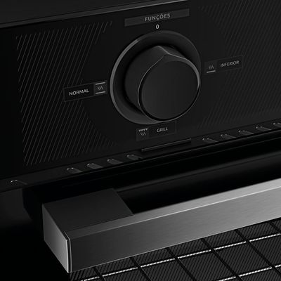 Forno De Embutir Elétrico Dako Supreme 52L Digital Preto 110V