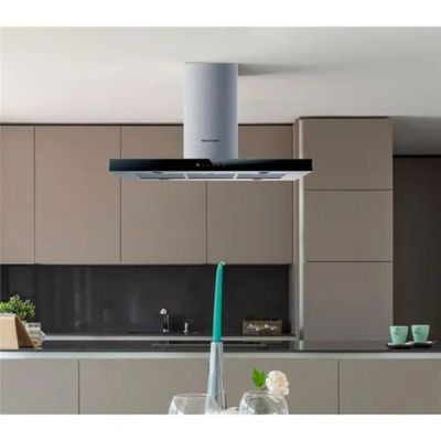Coifa de Ilha Brastemp TBOX 100cm Inox 110V BAF10ARANA