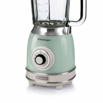 Liquidificador Ariete Vintage Verde 1000w Copo De Vidro 1,5L Linha Retrô 583 220V
