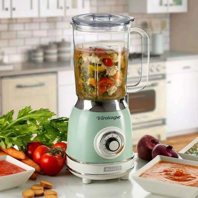 Liquidificador Ariete Vintage Verde 1000w Copo De Vidro 1,5L Linha Retrô 583 220V