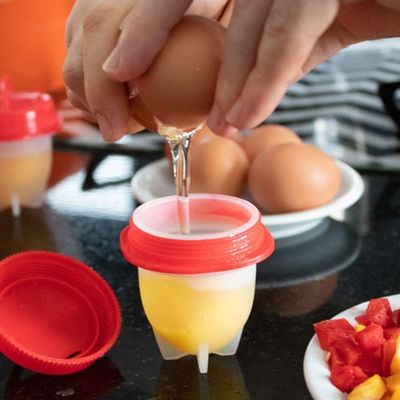 06 Mini Formas Para Fazer Ovos Cozidos Egglettes Cozinha