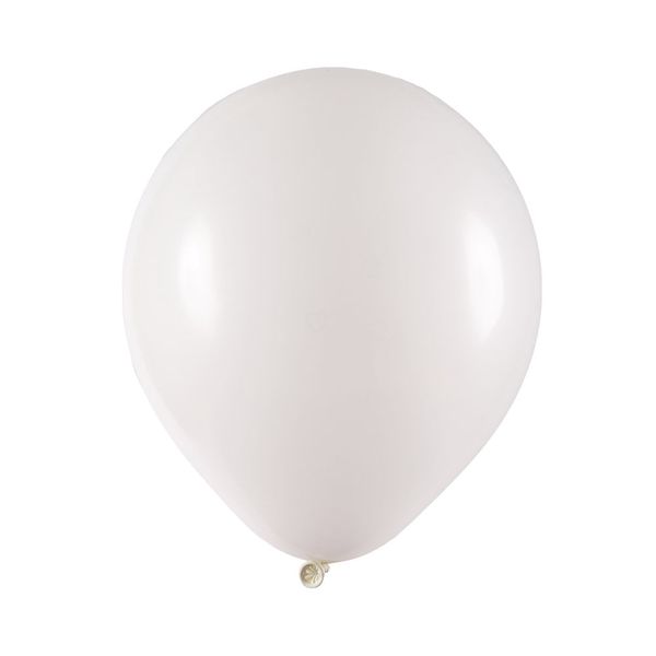 Balão Artlatex Buffet Redondo Nº7 com 50 Unidades Branco UNICA