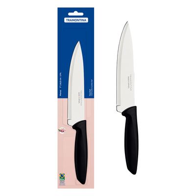 Faca de Cozinha Tramontina Plenus em Inox com Cabo Plástico 7" UNICA