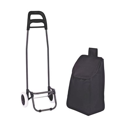 Carrinho De Compras Feira Leva Tudo Bag To Go Mor Preto