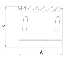 Serra Copo Diamantada 114 Mm 4.1/2" Com Dente De Metal Duro E Aço Especial Cromado