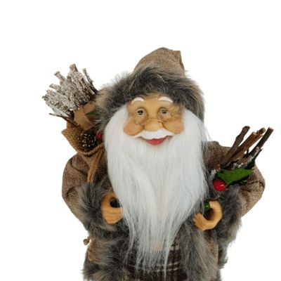 Papai Noel Com Saco De Presentes 45cm
