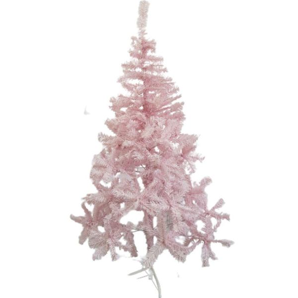 Árvore De Natal Rosa 1,50 Metros De Altura Rosa