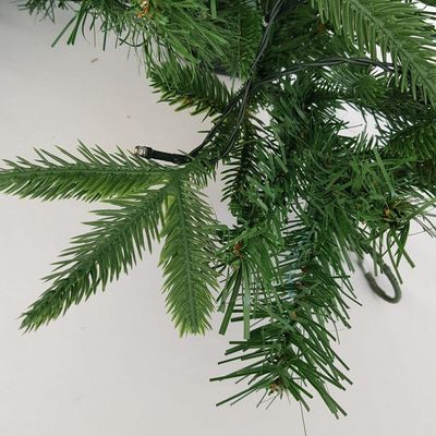 Festão Verde Em Silicone E Pvc Com 50 Led's 2,70m