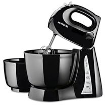 Batedeira Mondial B-04 Np Batedeira-220v-preto/inox