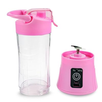 Juice Cup Mini Liquidificador Portátil Recarregável Rosa