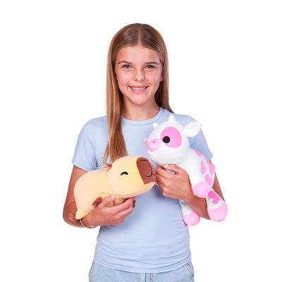 Pelúcia Hug-A-Lumps Pequena 0,75kg - Vaca Clover