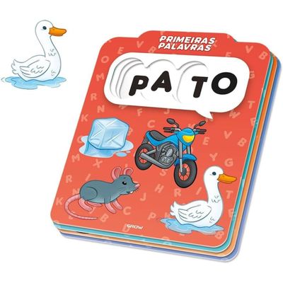Jogo Didático Primeiras Palavras Grow - 1705