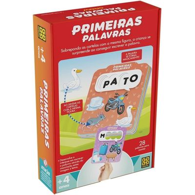 Jogo Didático Primeiras Palavras Grow - 1705