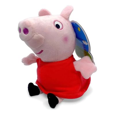 Kit 2 Pelúcias Peppa Pig + George 15 Cm Sunny - 2344