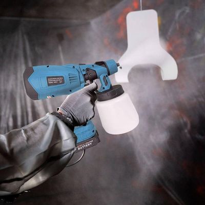 Pulverizador Spray Eletrico Portatil 21v 3 Bicos 2 Baterias